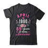 Made In 1960 65 Years Old April 65th Birthday Women Shirt & Tank Top | siriusteestore