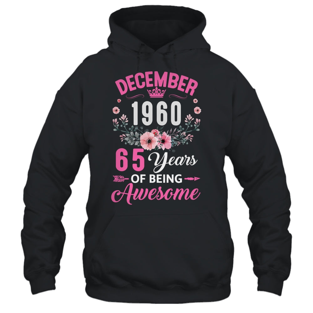 Made In 1960 65 Years Old December 65th Birthday Women Shirt & Tank Top | siriusteestore