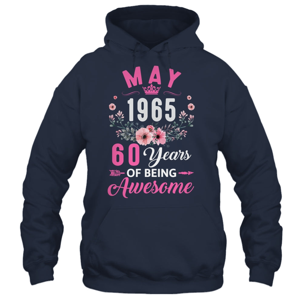 Made In 1965 60 Years Old May 60th Birthday Women Shirt & Tank Top | siriusteestore