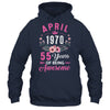 Made In 1970 55 Years Old April 55th Birthday Women Shirt & Tank Top | siriusteestore