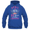 Made In 1970 55 Years Old April 55th Birthday Women Shirt & Tank Top | siriusteestore
