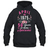 Made In 1975 50 Years Old April 50th Birthday Women Shirt & Tank Top | siriusteestore