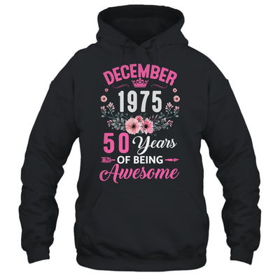 Made In 1975 50 Years Old December 50th Birthday Women Shirt & Tank Top | siriusteestore