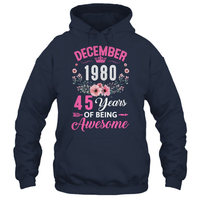 Made In 1980 45 Years Old December 45th Birthday Women Shirt & Tank Top | siriusteestore