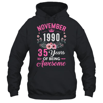 Made In 1990 35 Years Old November 35th Birthday Women Shirt & Tank Top | siriusteestore