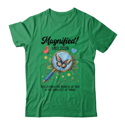 Magnified VBS 2026 Butterfly Discovering The Bigness Of God Shirt & Hoodie | siriusteestore