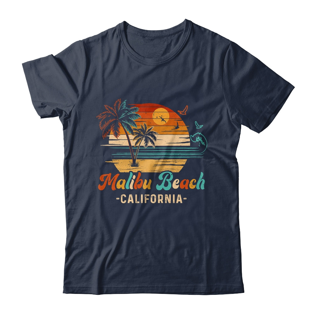 Malibu Beach California Vacation 2024 Matching Family Group Shirt & Tank Top | siriusteestore
