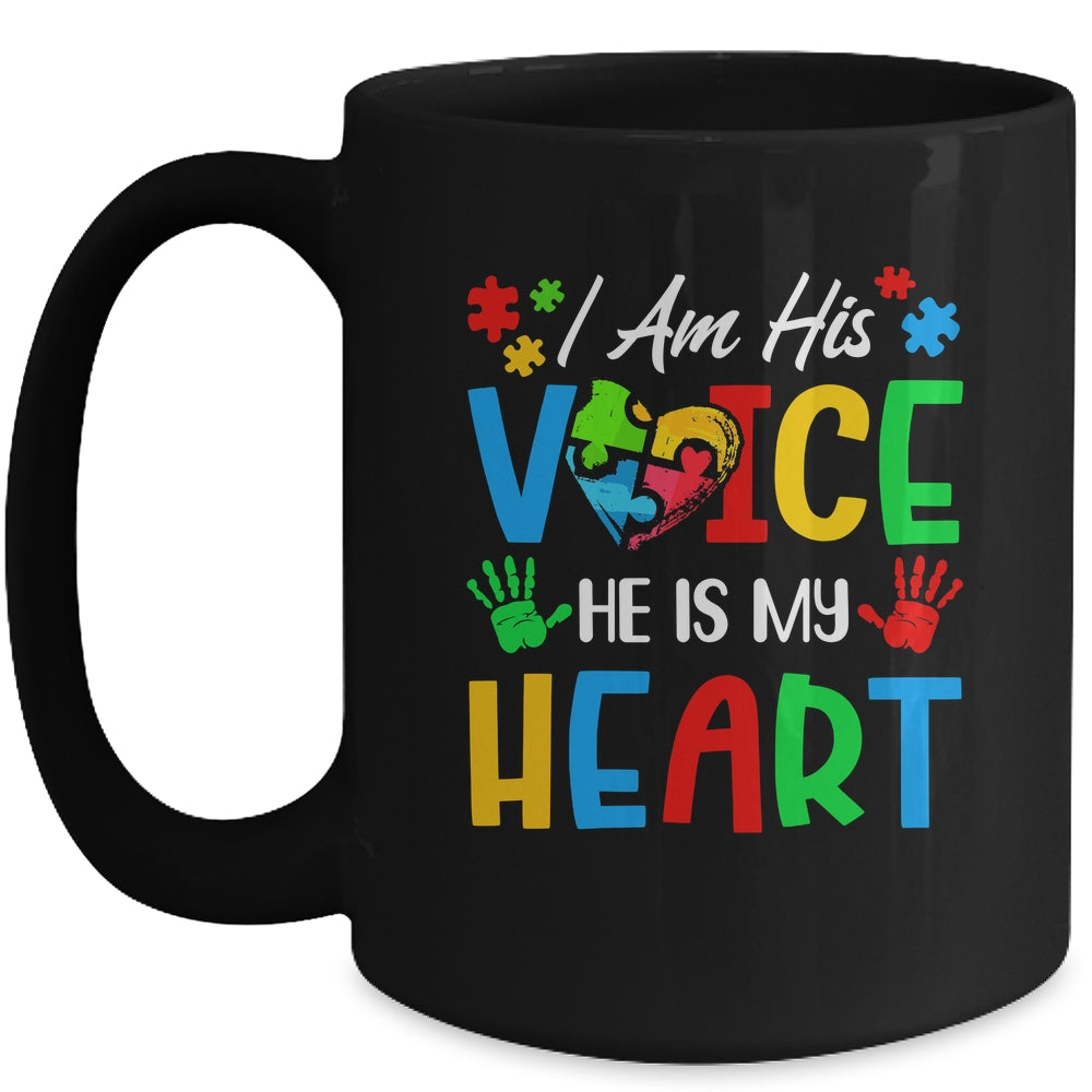 Mama Autistic Mom Autistic Dad Papa Autism Awareness Month Mug | siriusteestore