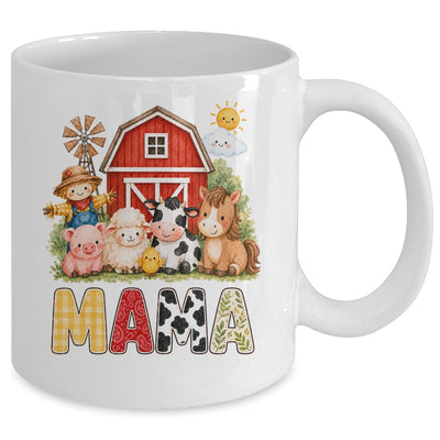 Mama Farm Cow 1St Birthday Girl Boy Matching Family Mug | siriusteestore