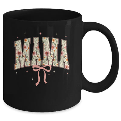 Mama Floral Boho Flower Wildflower Mom Design Mothers Day Mug | siriusteestore