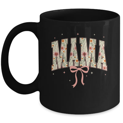 Mama Floral Boho Flower Wildflower Mom Design Mothers Day Mug | siriusteestore