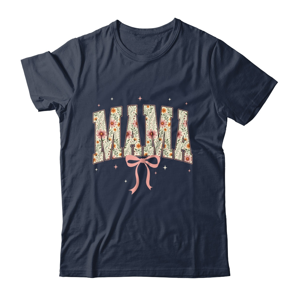 Mama Floral Boho Flower Wildflower Mom Design Mothers Day Shirt & Tank Top | siriusteestore