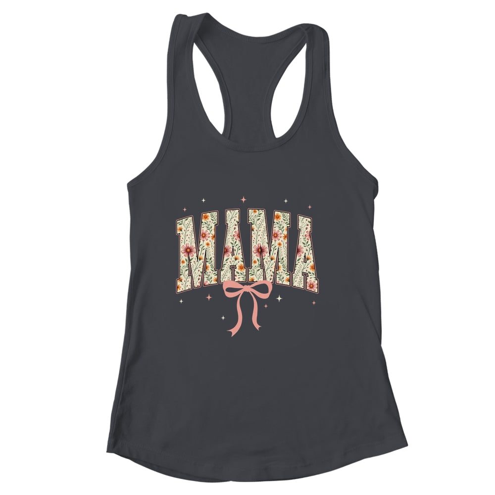 Mama Floral Boho Flower Wildflower Mom Design Mothers Day Shirt & Tank Top | siriusteestore