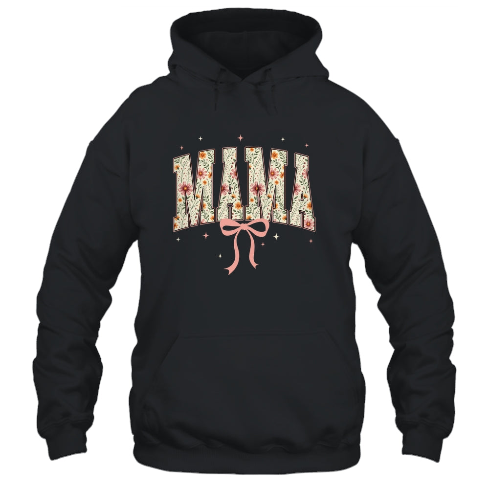 Mama Floral Boho Flower Wildflower Mom Design Mothers Day Shirt & Tank Top | siriusteestore