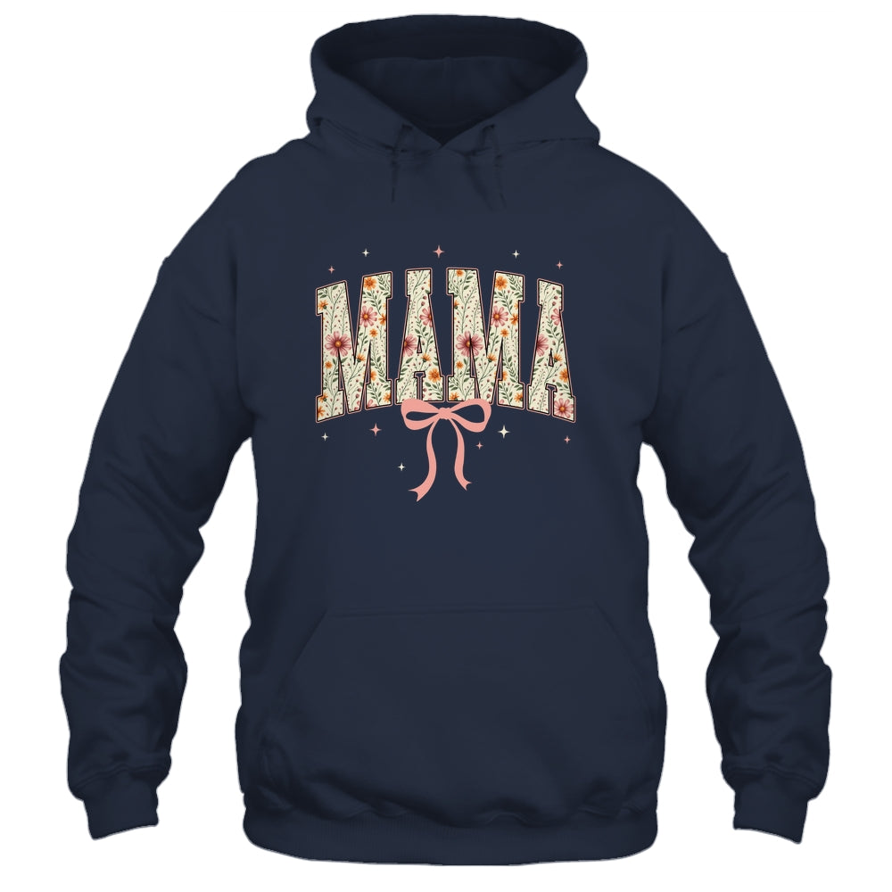 Mama Floral Boho Flower Wildflower Mom Design Mothers Day Shirt & Tank Top | siriusteestore