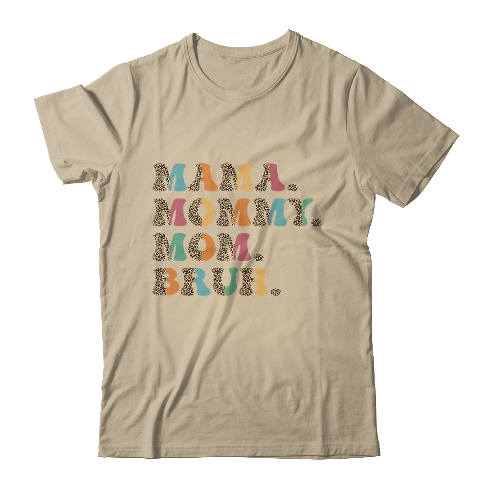 Mama Mommy Mom Bruh For Mom Life Retro Mother's Day Shirt & Tank Top | siriusteestore