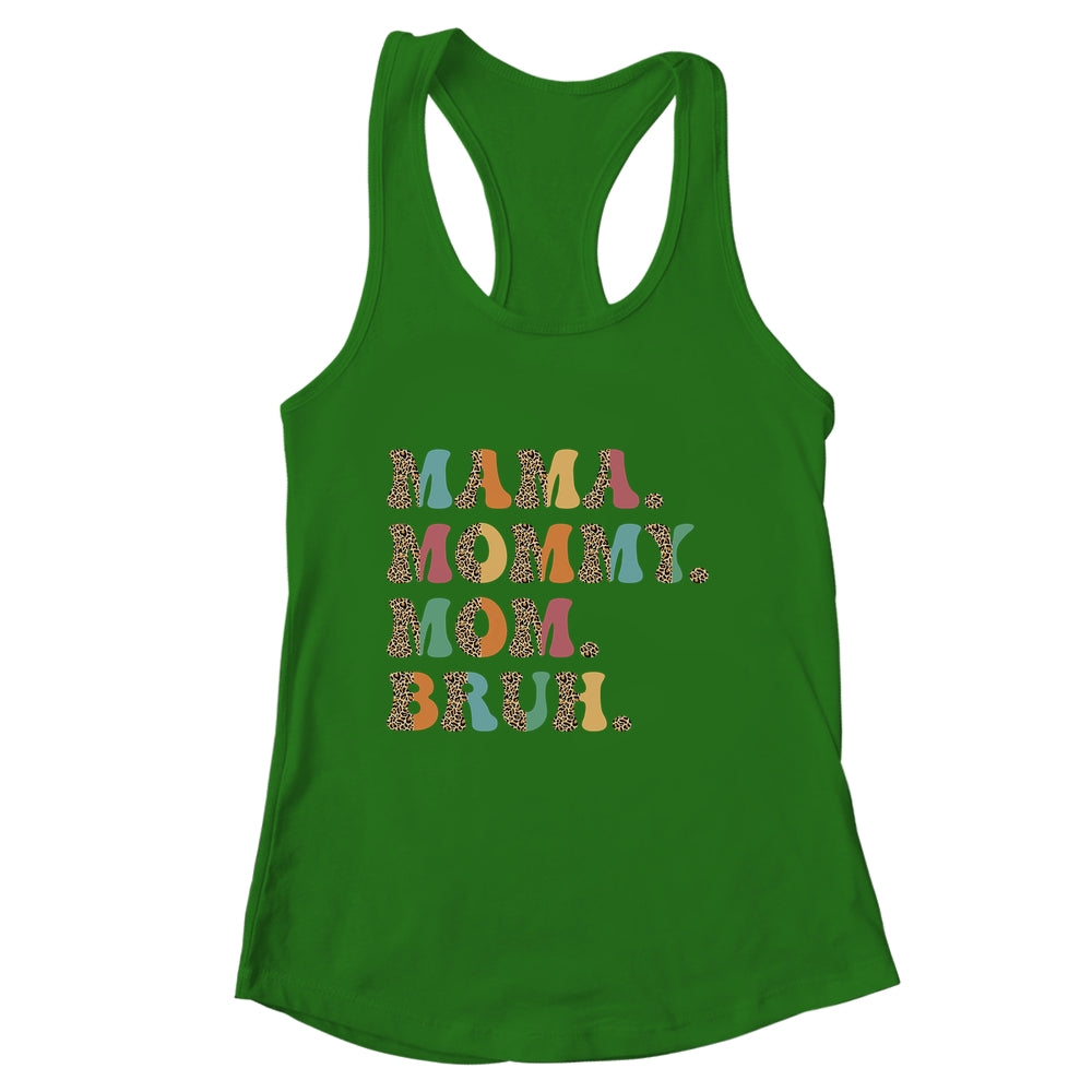 Mama Mommy Mom Bruh For Mom Life Retro Mother's Day Shirt & Tank Top | siriusteestore