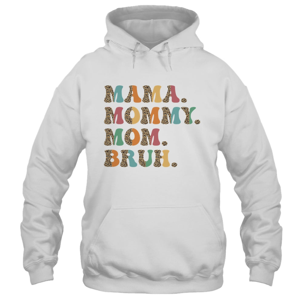 Mama Mommy Mom Bruh For Mom Life Retro Mother's Day Shirt & Tank Top | siriusteestore