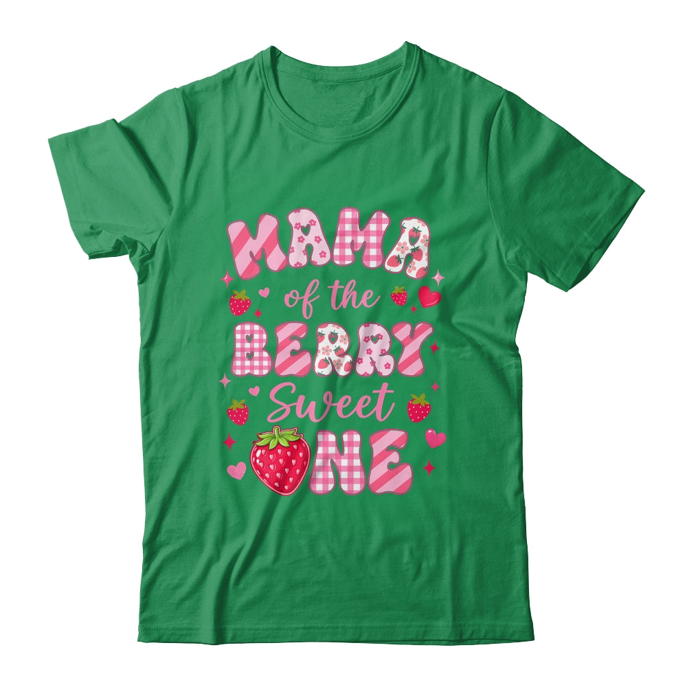 Mama Of The Berry Sweet One Strawberry First Birthday Shirt & Hoodie | siriusteestore