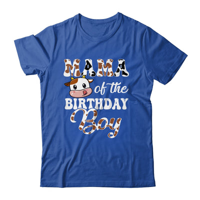 Mama Of The Birthday Boy Mommy Cow Farm 1st Birthday Boy Shirt & Hoodie | siriusteestore