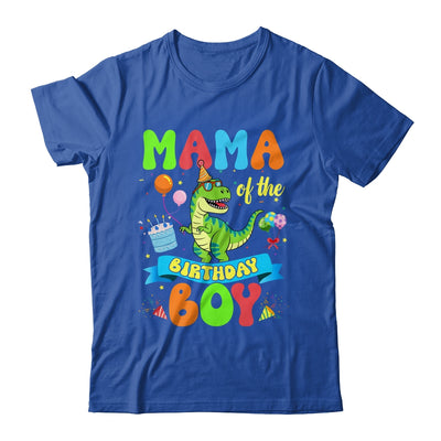 Mama Of The Birthday Boy TRex Dinosaur Birthday Family Shirt & Hoodie | siriusteestore