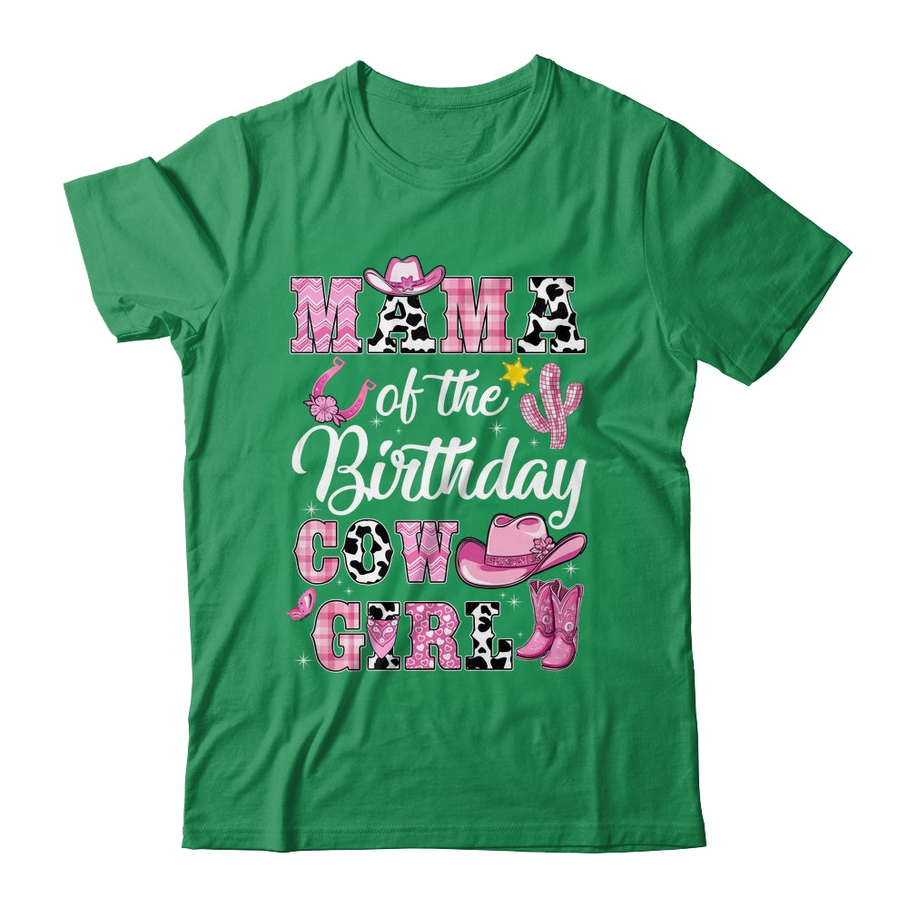 Mama Of The Birthday Cow Girl Western Cowgirl 1st Birthday Shirt & Hoodie | siriusteestore
