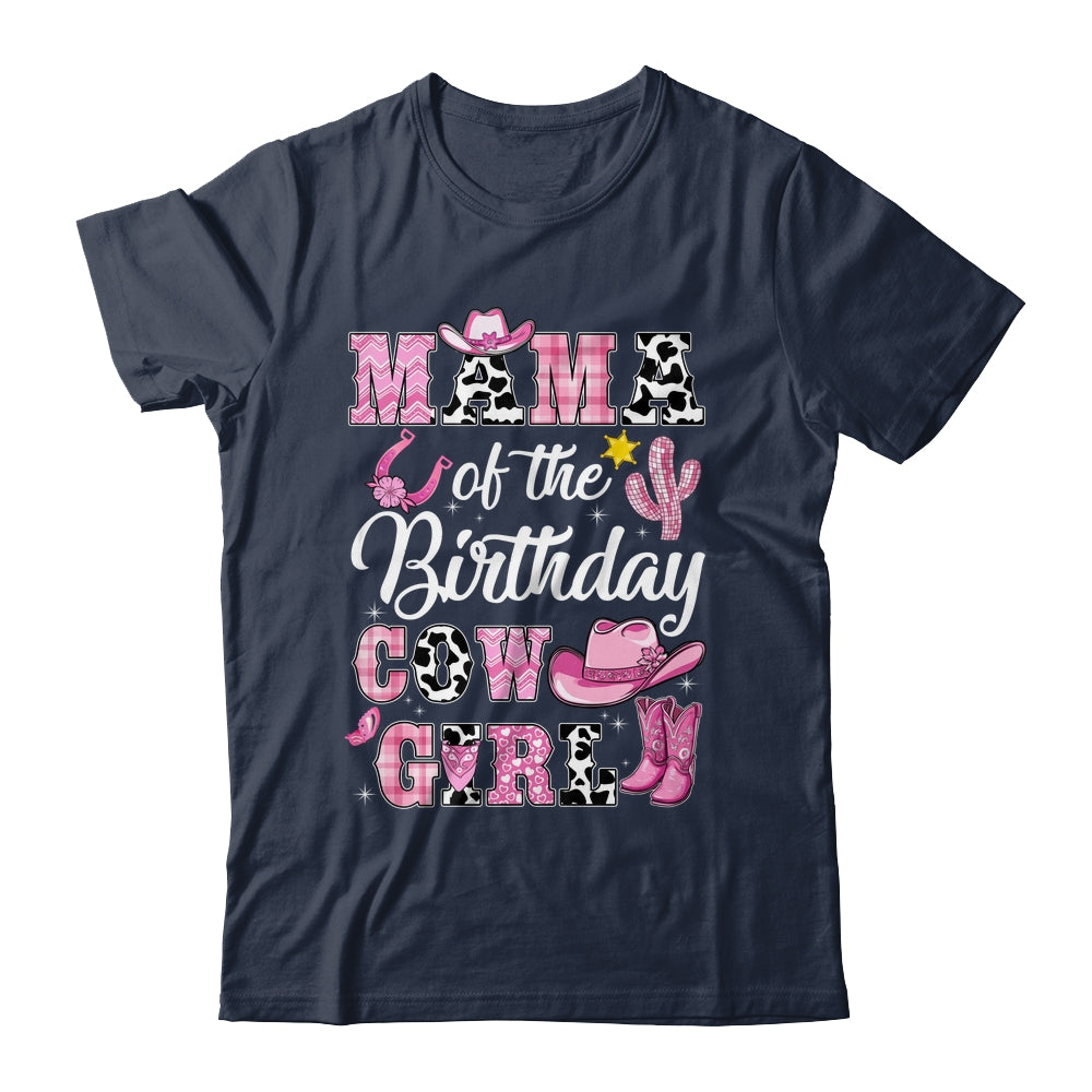 Mama Of The Birthday Cow Girl Western Cowgirl 1st Birthday Shirt & Hoodie | siriusteestore