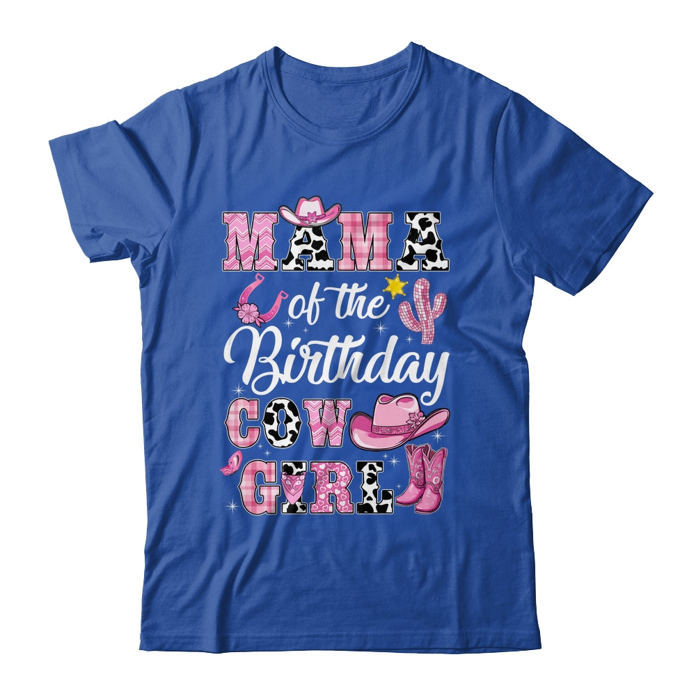 Mama Of The Birthday Cow Girl Western Cowgirl 1st Birthday Shirt & Hoodie | siriusteestore