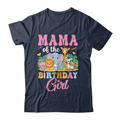 Mama Of The Birthday Girl Kids Safari Jungle Animal Shirt & Hoodie | siriusteestore