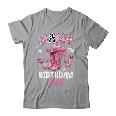 Mama Of The Birthday Girl Pink Cowgirl Western Cow Girl Shirt & Hoodie | siriusteestore