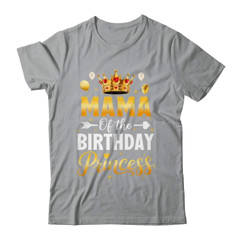 Mama Of The Birthday Princess Birthday Girl Family Kid Shirt & Hoodie | siriusteestore