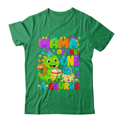 Mama Of The One-A-Saurus 1St Birthday Boy T-Rex Dinosaur Shirt & Hoodie | siriusteestore