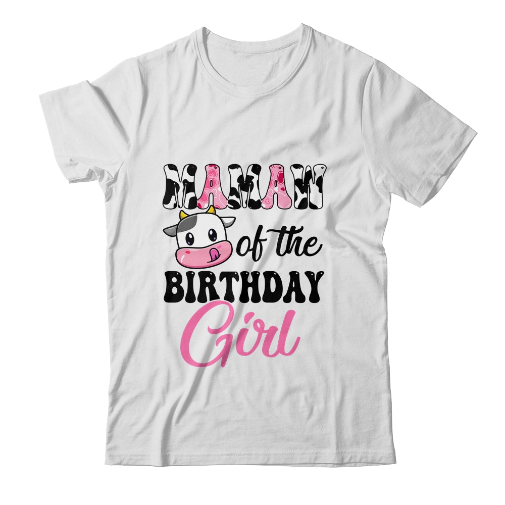 Mamaw Of The Birthday Girl Cow Farm 1st Birthday Girl Shirt & Hoodie | siriusteestore