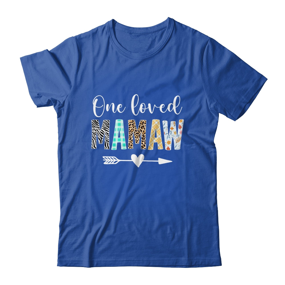 Mamaw Women Cute Design One Loved Mamaw Mother's Day Shirt & Tank Top | siriusteestore