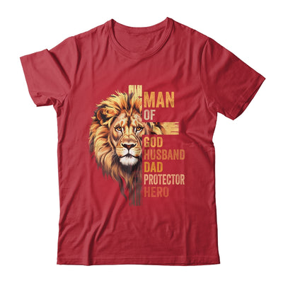 Man Of God Christian Dad Bible Verse Religious Father's Day Shirt & Hoodie | siriusteestore