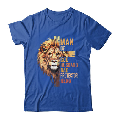 Man Of God Christian Dad Bible Verse Religious Father's Day Shirt & Hoodie | siriusteestore