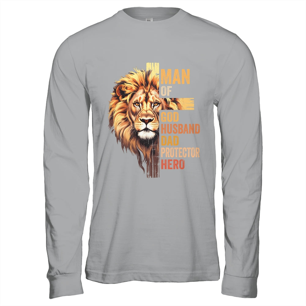 Man Of God Christian Dad Bible Verse Religious Father's Day Shirt & Hoodie | siriusteestore