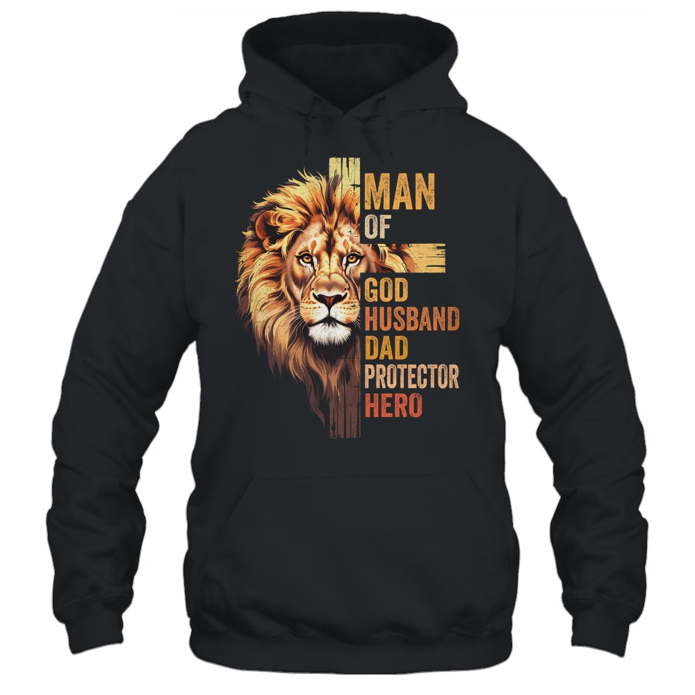 Man Of God Christian Dad Bible Verse Religious Father's Day Shirt & Hoodie | siriusteestore