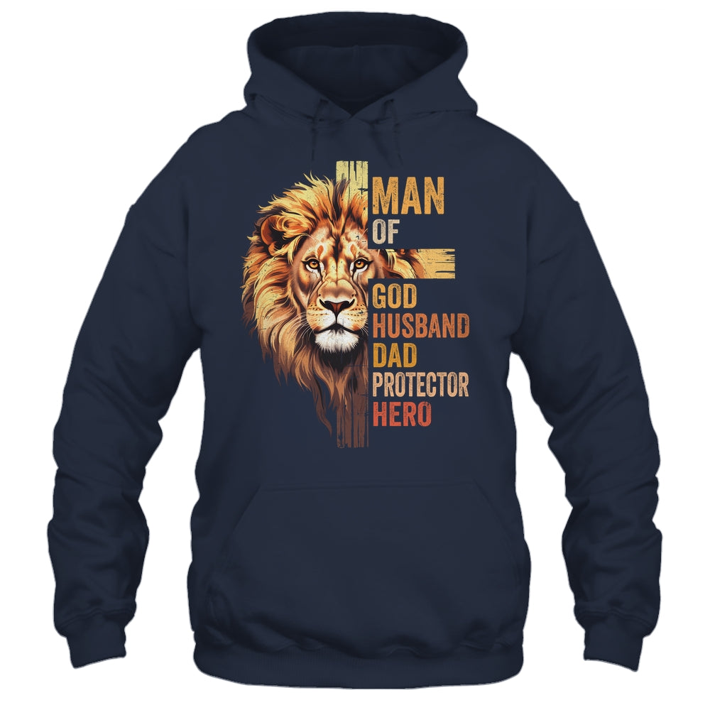 Man Of God Christian Dad Bible Verse Religious Father's Day Shirt & Hoodie | siriusteestore