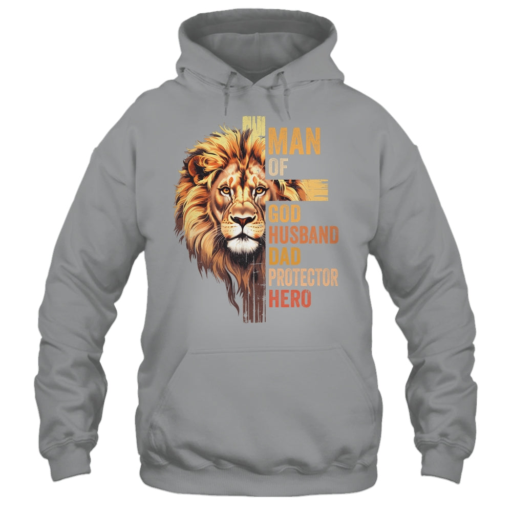 Man Of God Christian Dad Bible Verse Religious Father's Day Shirt & Hoodie | siriusteestore