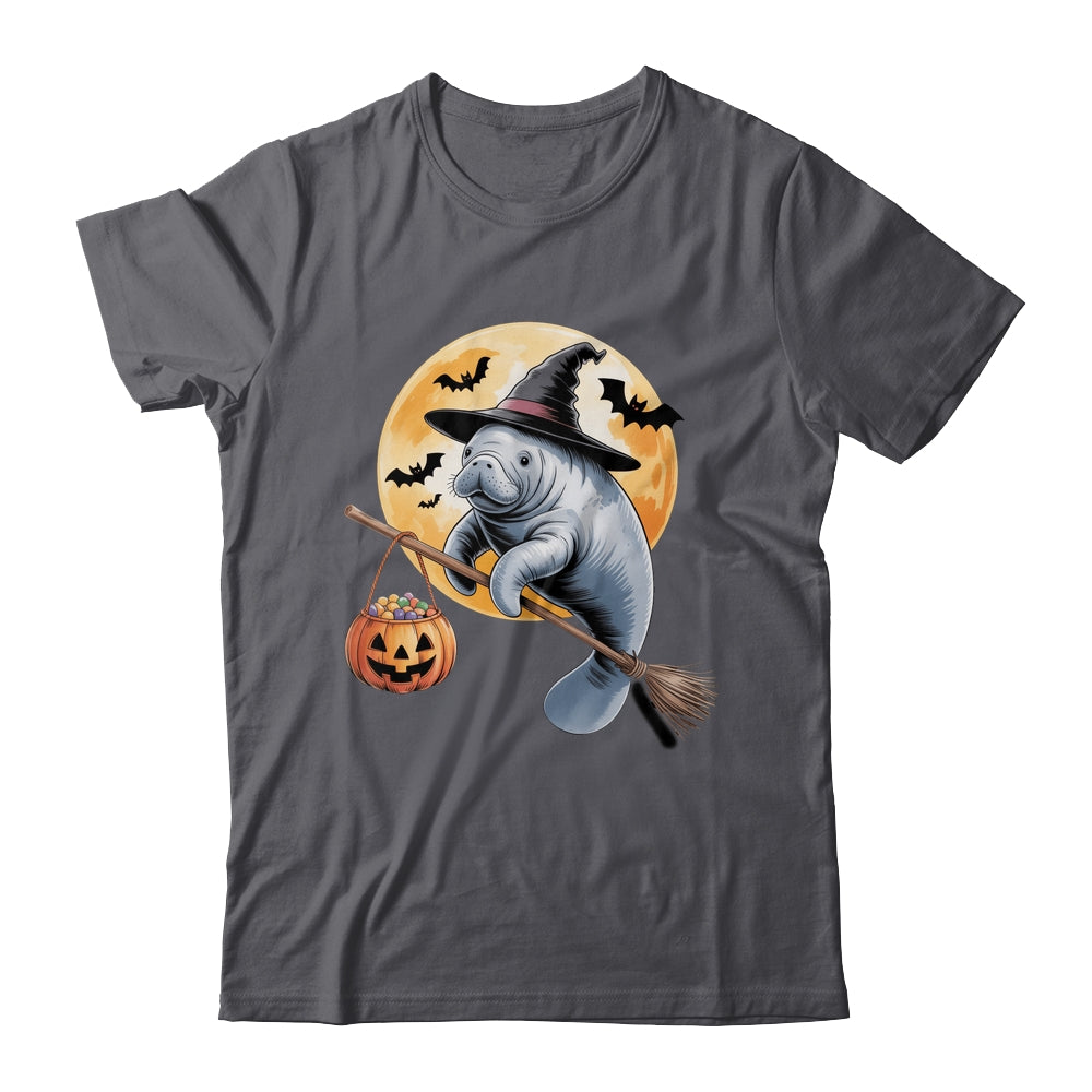 Manatee Witch Hat Pumpkin Halloween Costume Men Women Kids Shirt & Hoodie | siriusteestore