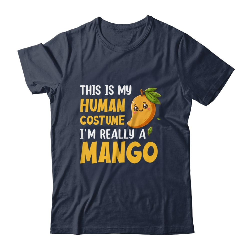 Mango Fruit Halloween Mango Human Costume I'm Really A Mango Shirt & Tank Top | siriusteestore