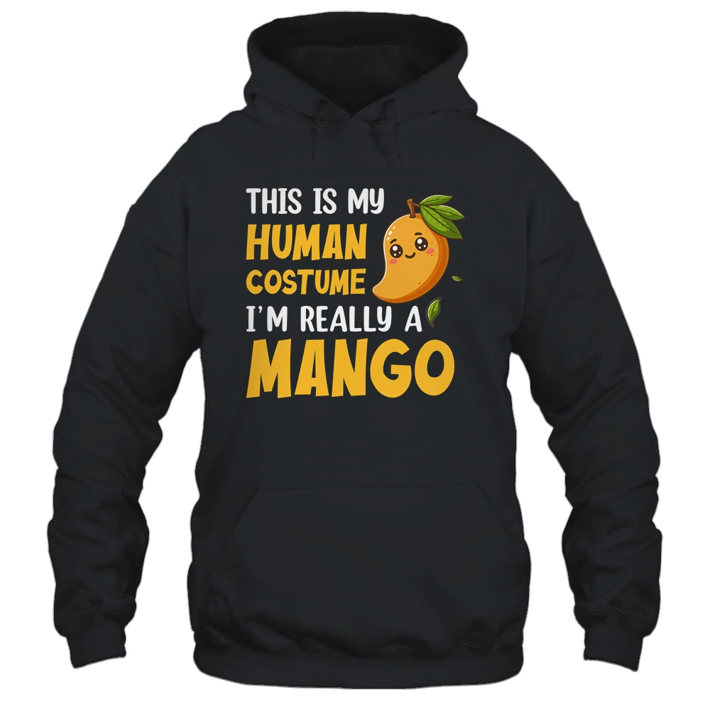 Mango Fruit Halloween Mango Human Costume I'm Really A Mango Shirt & Tank Top | siriusteestore