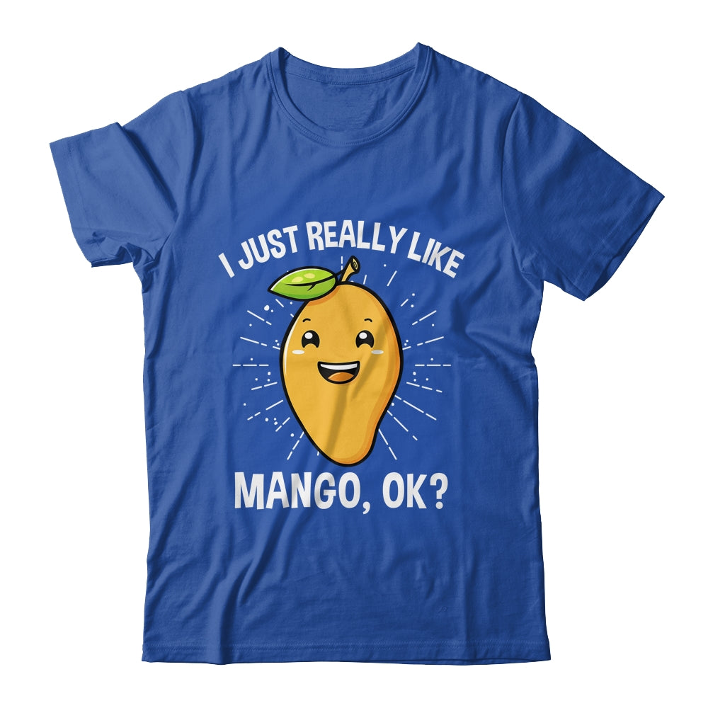 Mango Lover I Just Really Like Mango Fruit Women Men Kids Shirt & Tank Top | siriusteestore