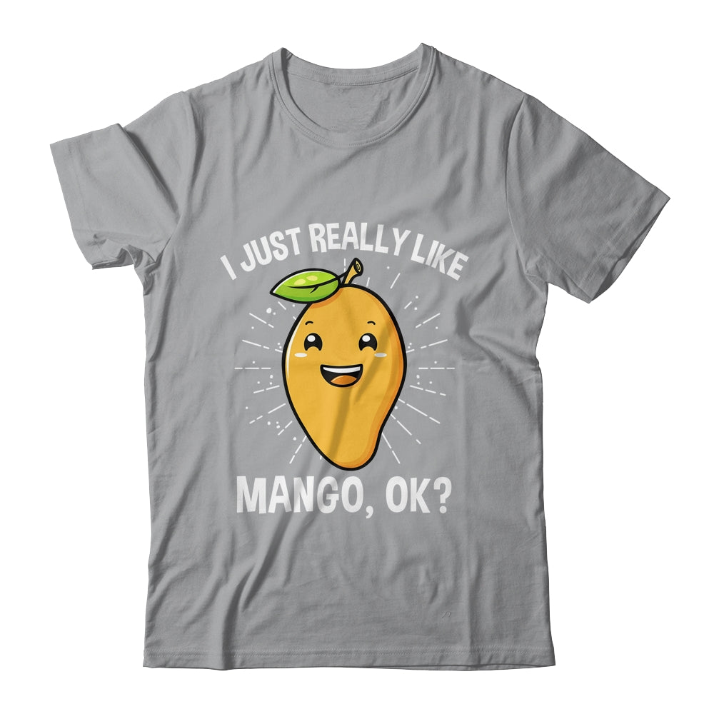 Mango Lover I Just Really Like Mango Fruit Women Men Kids Shirt & Tank Top | siriusteestore