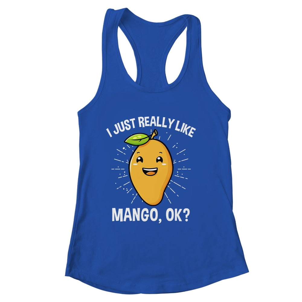 Mango Lover I Just Really Like Mango Fruit Women Men Kids Shirt & Tank Top | siriusteestore
