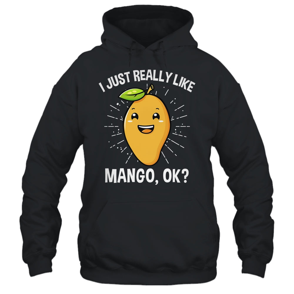 Mango Lover I Just Really Like Mango Fruit Women Men Kids Shirt & Tank Top | siriusteestore
