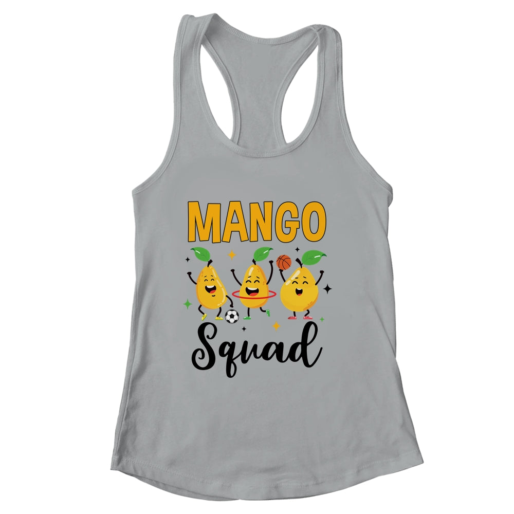 Mango Squad Summer Funny Mango Fruit Lovers Women Men Kids Shirt & Tank Top | siriusteestore