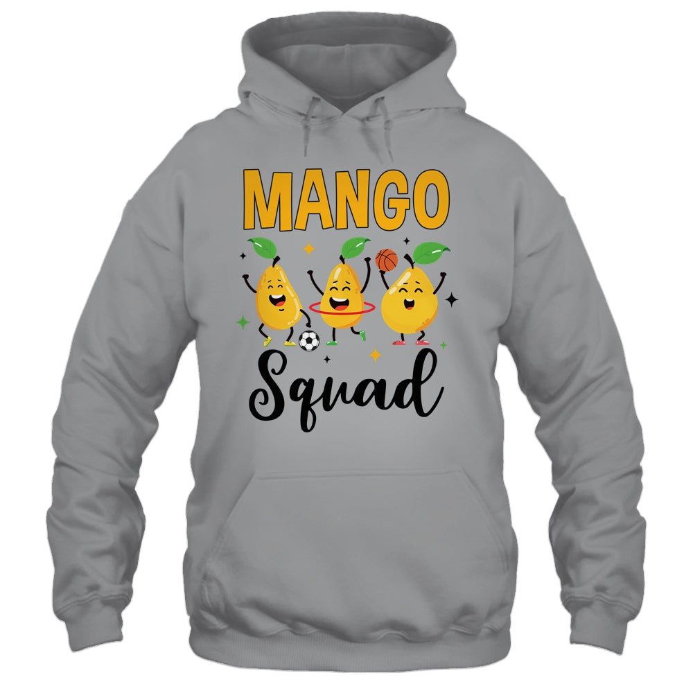 Mango Squad Summer Funny Mango Fruit Lovers Women Men Kids Shirt & Tank Top | siriusteestore