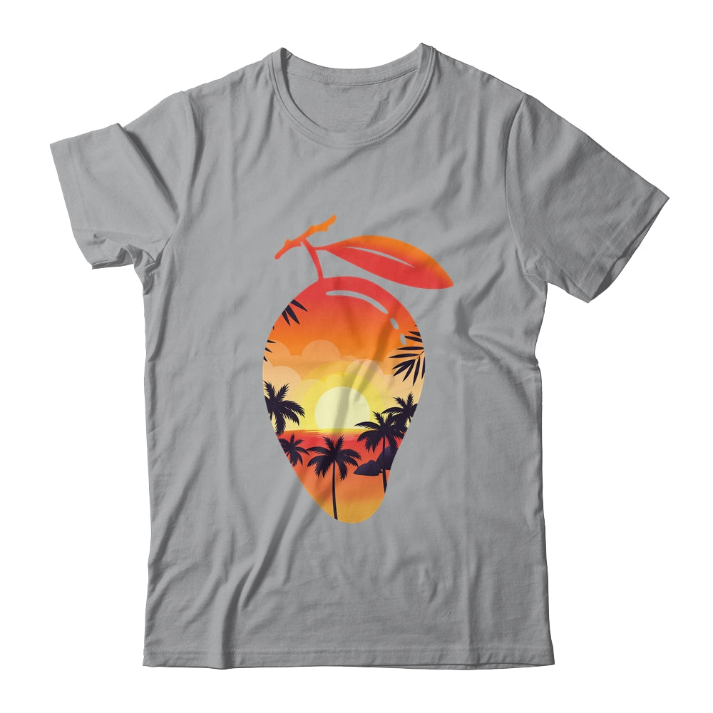 Mangos Fruit Lovers Exotic Mango Tropical Design Sunset Shirt & Tank Top | siriusteestore